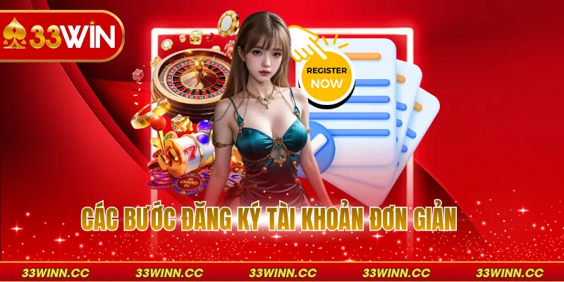 Các bước đăng ký tài khoản đơn giản